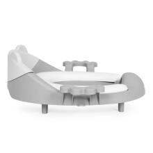Eco Toys Art.PP104 Grey  Детское сиденье для унитаза с ручками, мягкая подушка, серый,
