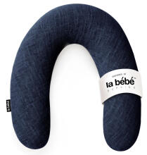 La Bebe™ Rich Linen Nursing Maternity Pillow Art.12637 30x104 cm