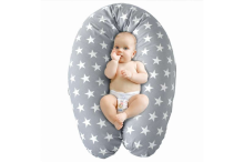 La Bebe™ Rich Linen Nursing Maternity Pillow Art.12640 30x104 cm