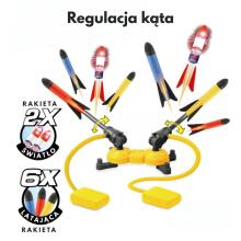 WOOPIE Double Foam Rocket Launcher 8pcs