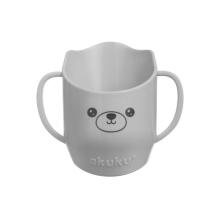 Akuku Cup Art.A0695 Grey Ergonomiškas studijų puodelis, 150 ml