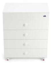 Cam Asia Bianca Art.C915006-C264 Practical Wooden Dresser with Baby Bath and Changing Mat