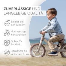 KikkaBoo Lanser Balance Bike Art.255184 Green Children's bicycle - runner with metal frame