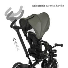 Lorelli Tino Art.10050682512 Green Children's tricycle with handlebar and roof