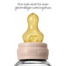 Bibs Round Latex Baby Bottle  Art.255414 Flow Blush Maitinimo buteliukas 120 ml