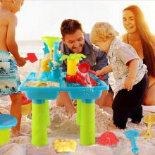 WOOPIE Water Table 2in1 Sandbox with XL Chair Aquapark 4-Pools 13 pcs.