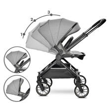 Lorelli Reya 2 in1 Art.10022072506 Grey Universalus vežimėlis 2 viename