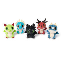 DRAGONS Pliušinis žaislas, 7,6 cm