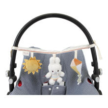 Miffy Stroller Toy Chain Vintage Sunny Stripes Art.NIJN867
