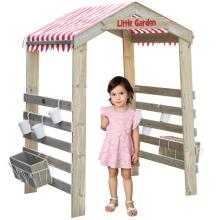 CLASSIC WORLD EDU Wooden Garden Gate Pergola Planter
