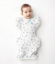 Love To Dream Swaddle Up Bambusa S Art.LTD-L1001001SNDS Sandollar   Cotton swaddle-sleeping bag for comfortable sleep, swaddling S size.