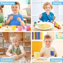 Waterproof Painting Coat Art.257374 Bib with sleeves and pocket, large