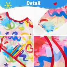 Waterproof Painting Coat Art.257375 Bib with sleeves and pocket, large