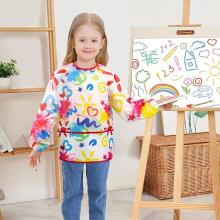 Waterproof Painting Coat Art.257375 Bib with sleeves and pocket, large