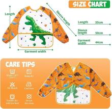 Waterproof Painting Coat Art.257376 Bib with sleeves and pocket, large