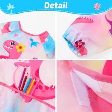 Waterproof Painting Coat Art.257377 Bib with sleeves and pocket, large