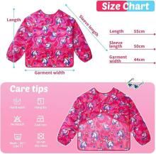 Waterproof Painting Coat Art.257378 Bib with sleeves and pocket, large