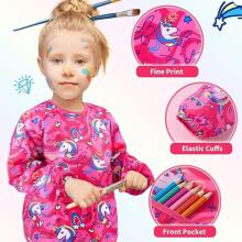 Waterproof Painting Coat Art.257378 Bib with sleeves and pocket, large