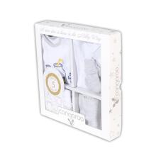 Mini Baby Baby Set Milky Art.257592 Детский комплектик из 5 частей 100% хлопок