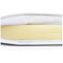 Mini Baby  Tourist Mattress Art.257792 White Folding mattress for playpens 120x60 cm