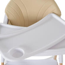 Mini Baby High Chair Almond Art.257796 Beige maitinimo kėdė