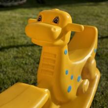 WOOPIE Multi-Person Dino Rocker Balanso Sūpynės Geltonas