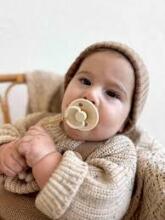Frigg Limited Autumn Collection Latex Art.101514 Blush/Cocao Pacifier (nipple) made of 100% natural rubber 6-18 months (2 pcs.)