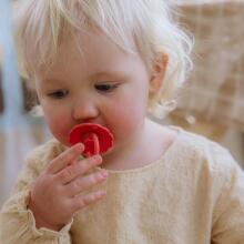 Frigg Daisy Round Latex Art.101934 Violet Dream/Dream Pacifier (nipple) made of 100% natural rubber 0-6 months (2 pcs.)