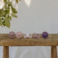 Frigg Fairytale Round Latex Art.100157 The Snow Queen/The Princess and the Pea Pacifier (nipple) made of 100% natural rubber 0-6 months (2 pcs.)
