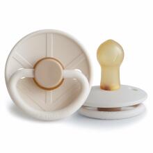 Frigg Little Viking Round Latex Art.10515 Ragnar  Pacifier (nipple) made of 100% natural rubber 0-6 months (1 pcs.)