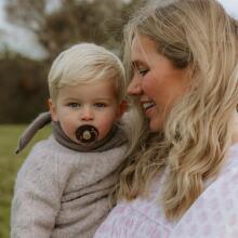 Frigg Little Viking Round Latex Art.10512 Harald Pacifier (nipple) made of 100% natural rubber 6-18months (1 pcs.)