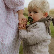 Frigg Little Viking Round Latex Art.10516 Ragnar Pacifier (nipple) made of 100% natural rubber 6-18months (1 pcs.)