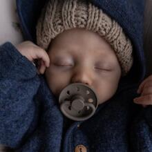 Frigg Little Viking Round Latex  Art.101542 Holger/Ragnar Pacifier (nipple) made of 100% natural rubber 0-6 months (2 pcs.)