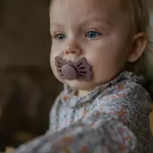 Frigg Lucky Symmetrical Silicone Pacifier  Art.10212 Honey Gold  Pacifier (nipple) made of 100% natural rubber 0-6 months (1 pcs.)