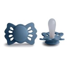 Frigg Lucky Symmetrical Silicone Pacifier  Art.10188 Cream Pacifier (nipple) made of 100% natural rubber 0-6 months (1 pcs.)