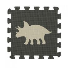 Kruzzel Mat Floor Puzzle Dinosaurs Art.25785 Многофункциональный напольный пазл-коврик с бортиками