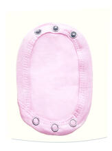 La Bebe™ NO Baby Body Extension Art.260720 Pink удлинитель для детских бодиков из хлопка