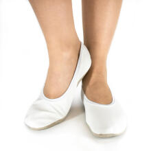 Bebe Basic Hip-Hop Gymnastics Shoes Art.SB120 Olive Чешки гимнастические c кожанной подошвой