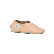 Bebe Basic Kids Hip-Hop Punsa Gymnastics Shoes Art.SB130 Beige Barefoot Gym Slippers