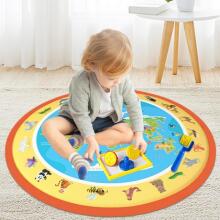 WOOPIE Magical Water Canvas Round ZOO 23 pcs