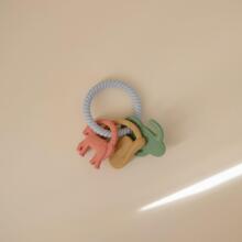 Mushie  Silicone  Teether Ring Art.102050 Silikoninis barškutis (100 % natūralus)