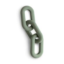 Mushie  Silicone  Teether Links Art.101270 Silikoninis barškutis (100 % natūralus)