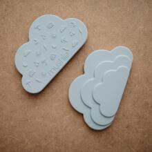 Mushie  Silicone Teether Cloud Art.2560285 Силиконовая погремушка (100% натуральная)