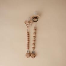 Mushie Silicone Pacifier Clip Art.100069 Pacifier holder