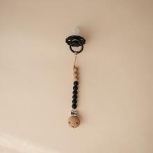 Mushie Silicone Pacifier Clip Eva Art.2090107 Mauve Pacifier holder