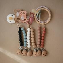 Mushie Silicone Pacifier Clip Halo Art.2120069 Dried Pacifier holder