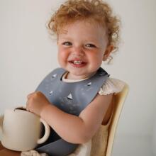 Mushie Silicone Bib Art.2500443 Baby bib made of 100% high quality silicone