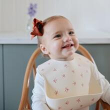 Mushie Silicone Bib Art.100407 Baby bib made of 100% high quality silicone