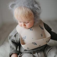 Mushie Silicone Bib Art.2500105 Baby bib made of 100% high quality silicone