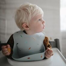 Mushie Silicone Bib Art. 2500155 Baby bib made of 100% high quality silicone